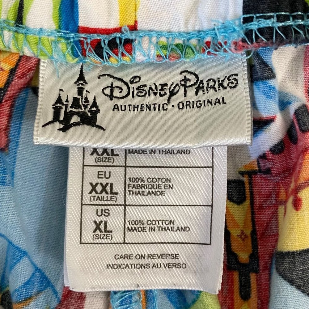 Disney World Mickey Mouse Allover Print Pajama Pants Mens XL Relaxed Comfort Fit - Picture 10 of 10